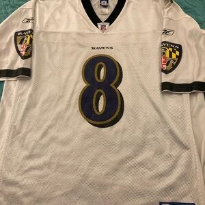 Vintage Reebok Kyle Boller #8 Baltimore Ravens Jersey 2XL